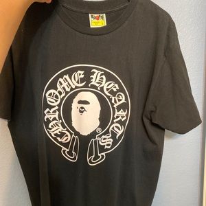 BAPE X CHROME HEARTS TEE